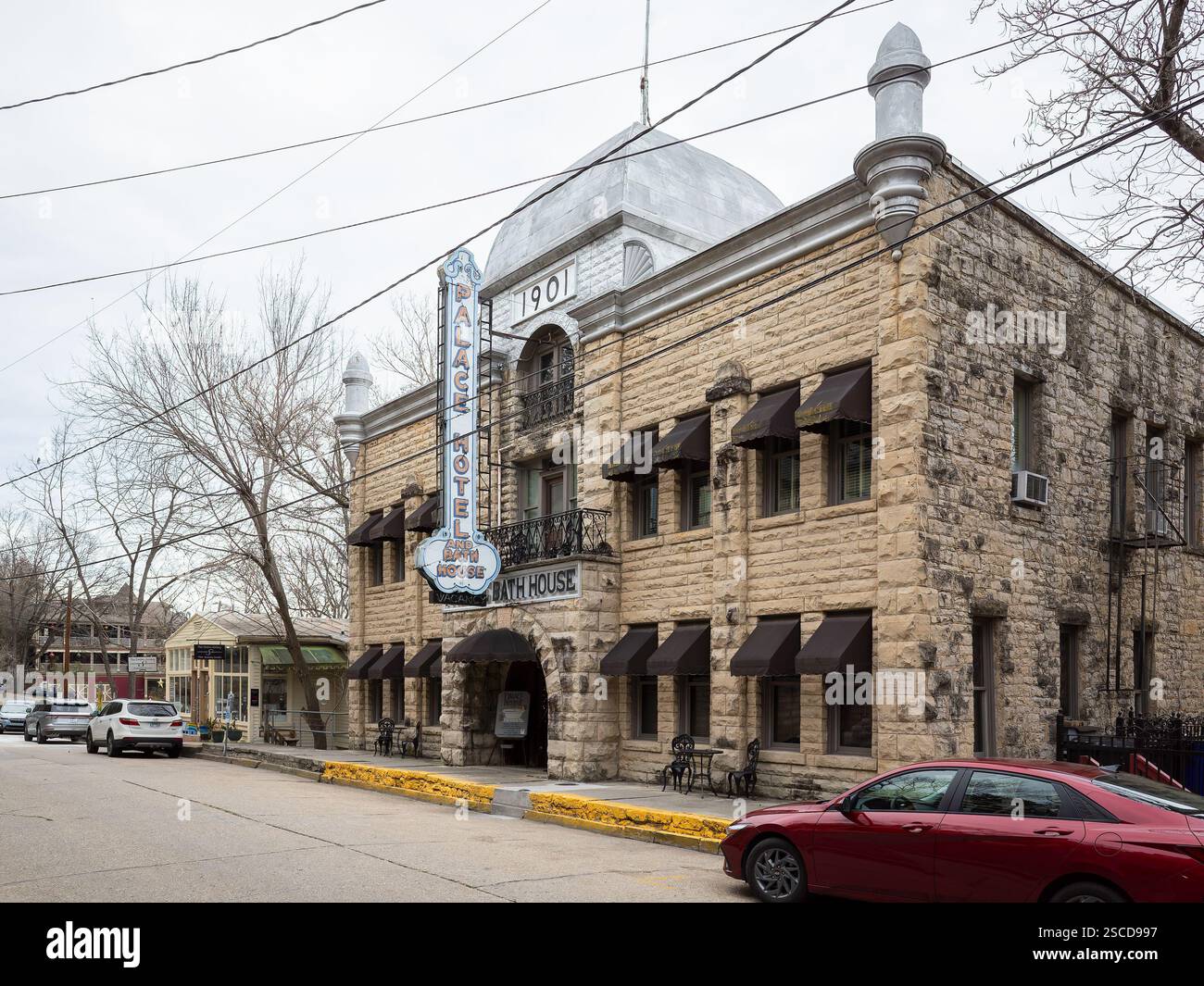 Eureka Springs, località: Eureka Springs AR Foto Stock