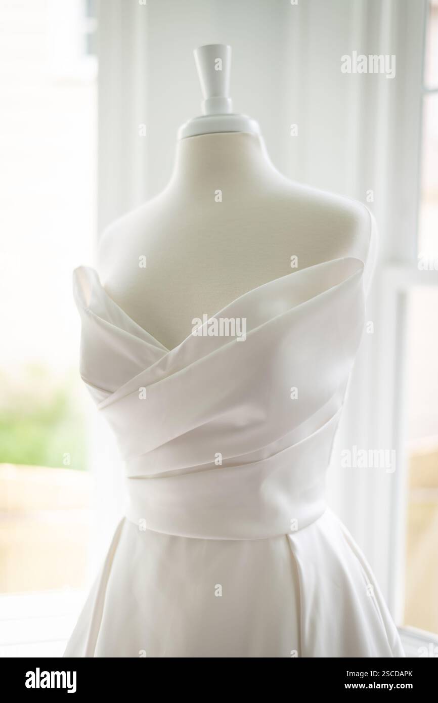 Negozio di abbigliamento per matrimoni Foto Stock