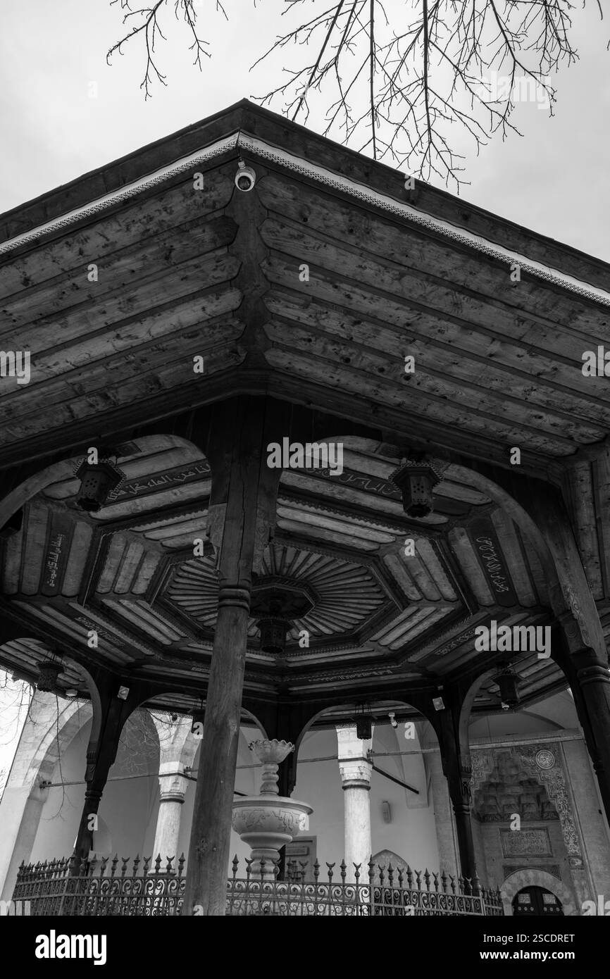 Sarajevo - Bosnia ed Erzegovina - 11 FEB 2024: La Galleria Nazionale della Bosnia ed Erzegovina si trova a Sarajevo. La galleria è stata istituita a oC Foto Stock