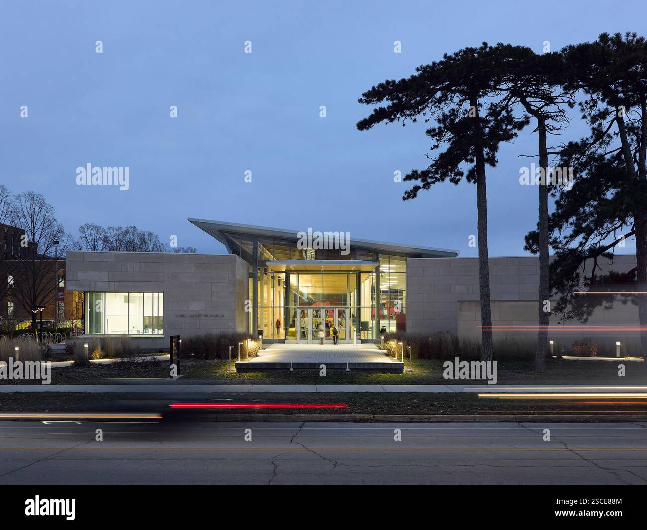 Siebel Center for Design, sede: Champaign, Illinois, architetto: Bohlin Cywinski Jackson Foto Stock