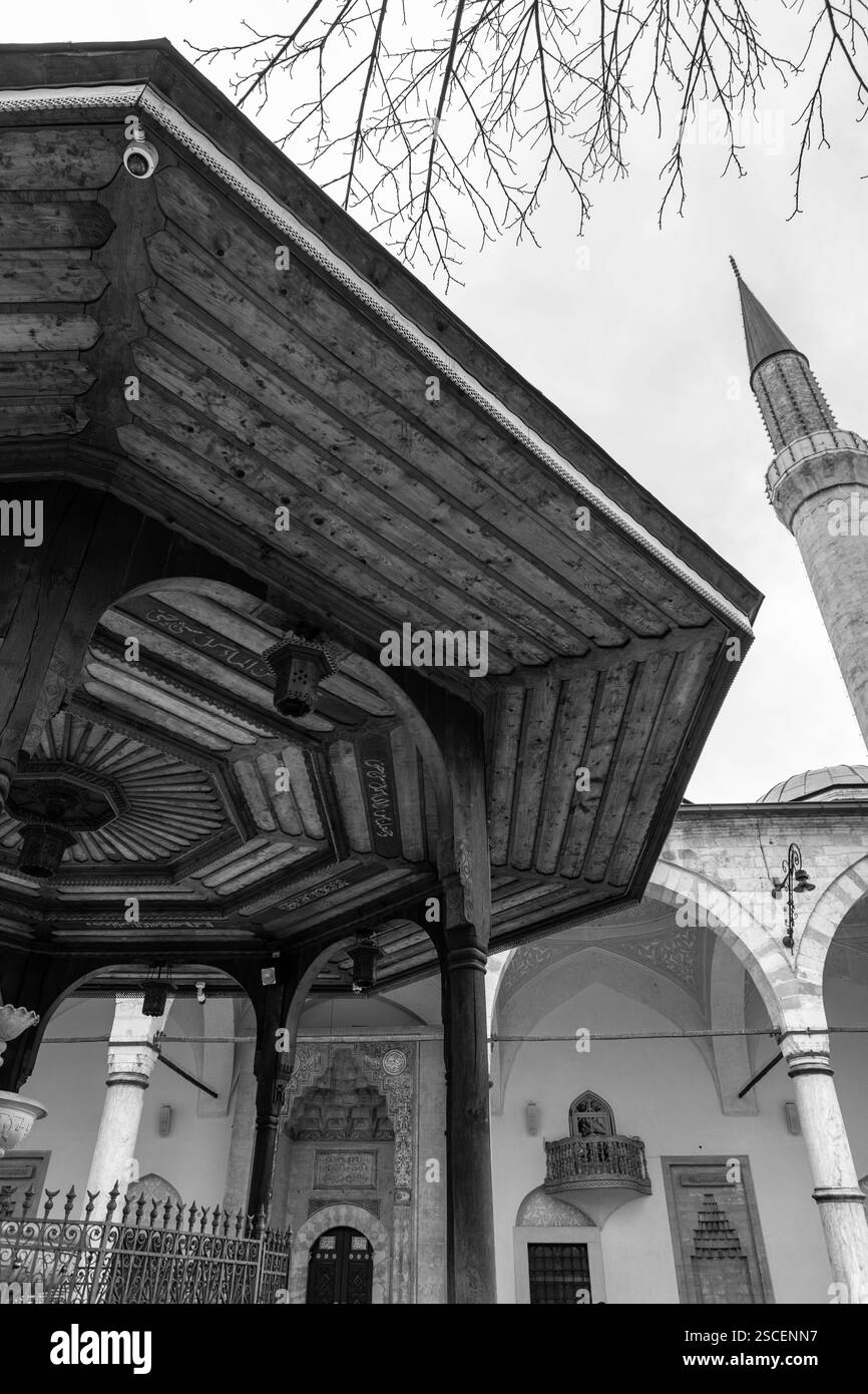 Sarajevo - Bosnia ed Erzegovina - 11 FEB 2024: La Galleria Nazionale della Bosnia ed Erzegovina si trova a Sarajevo. La galleria è stata istituita a oC Foto Stock