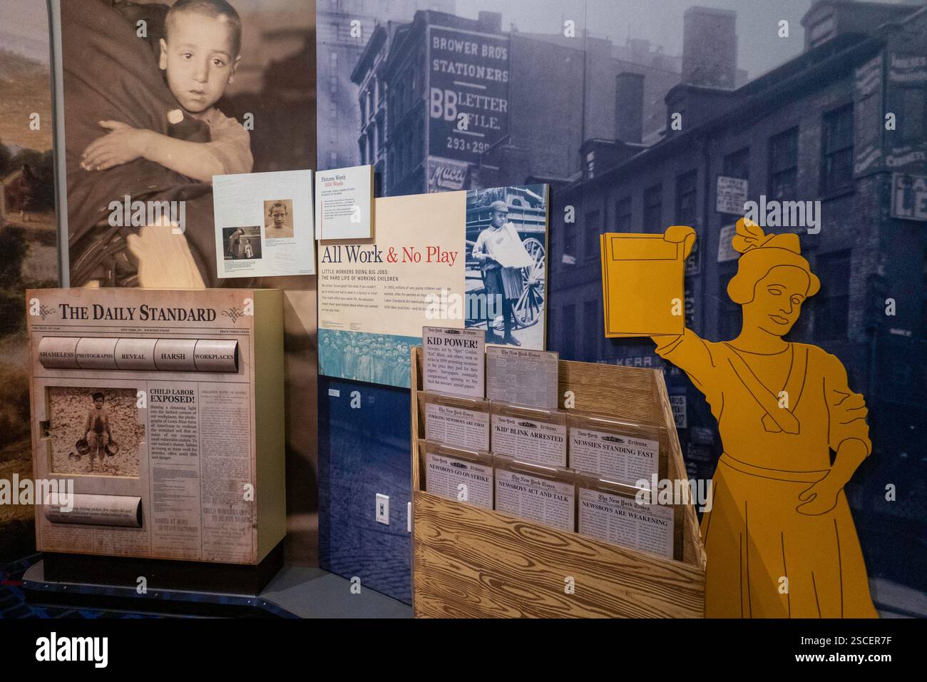 DiMenna Children's History Museum presso la New-York Historical Society, Upper West Side, NYC, USA 2025 Foto Stock