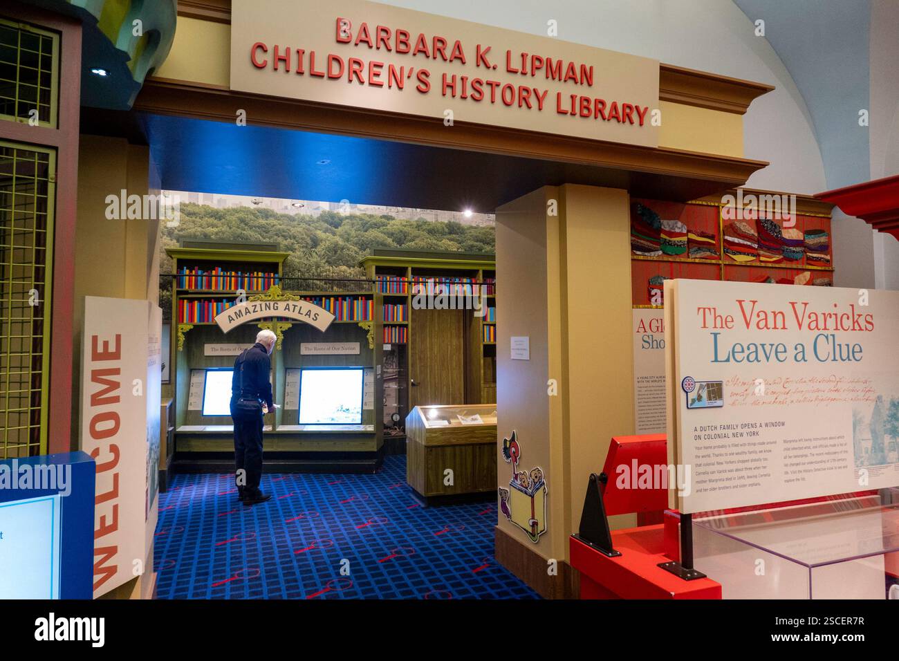 DiMenna Children's History Museum presso la New-York Historical Society, Upper West Side, NYC, USA 2025 Foto Stock