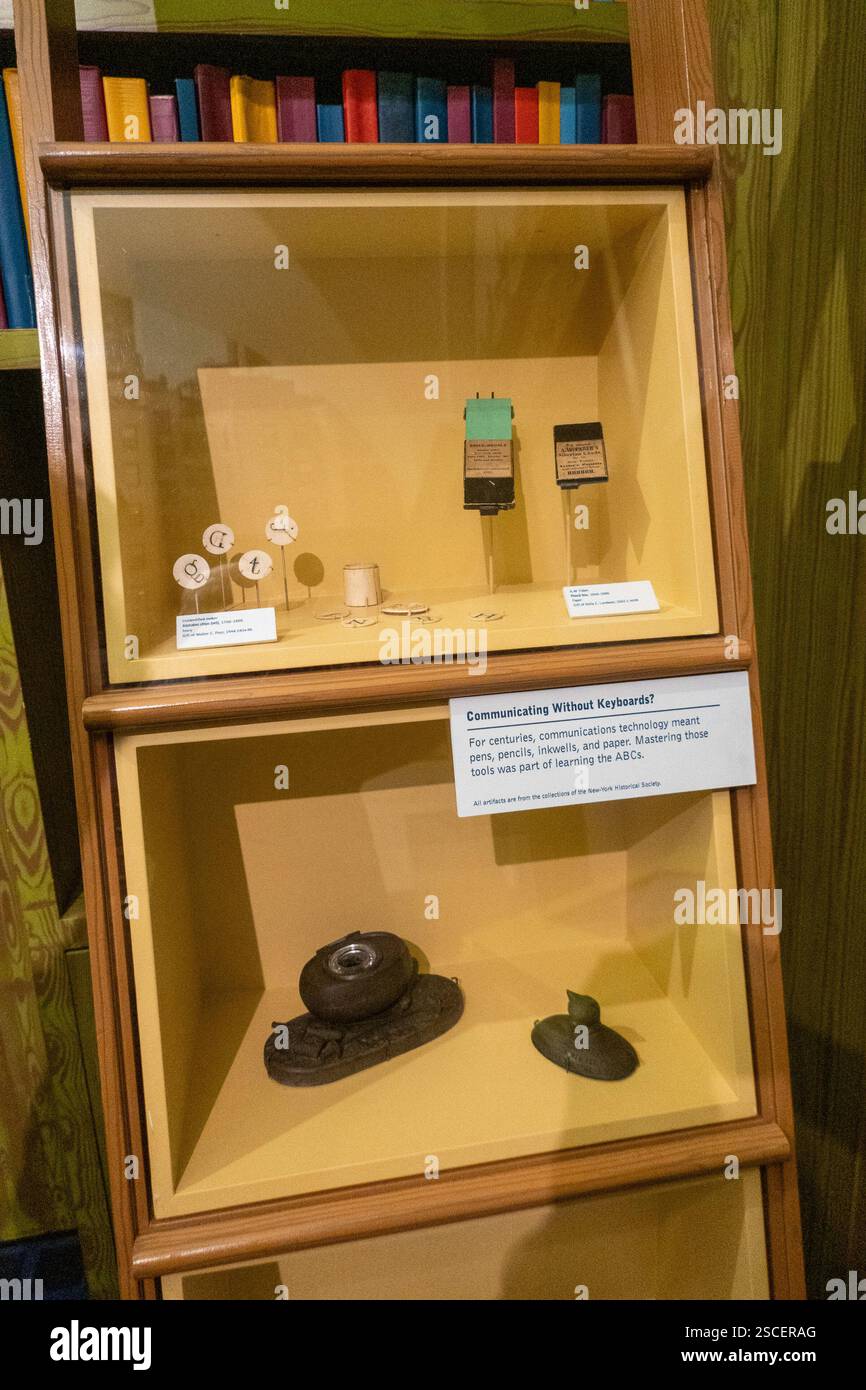 DiMenna Children's History Museum presso la New-York Historical Society, Upper West Side, NYC, USA 2025 Foto Stock