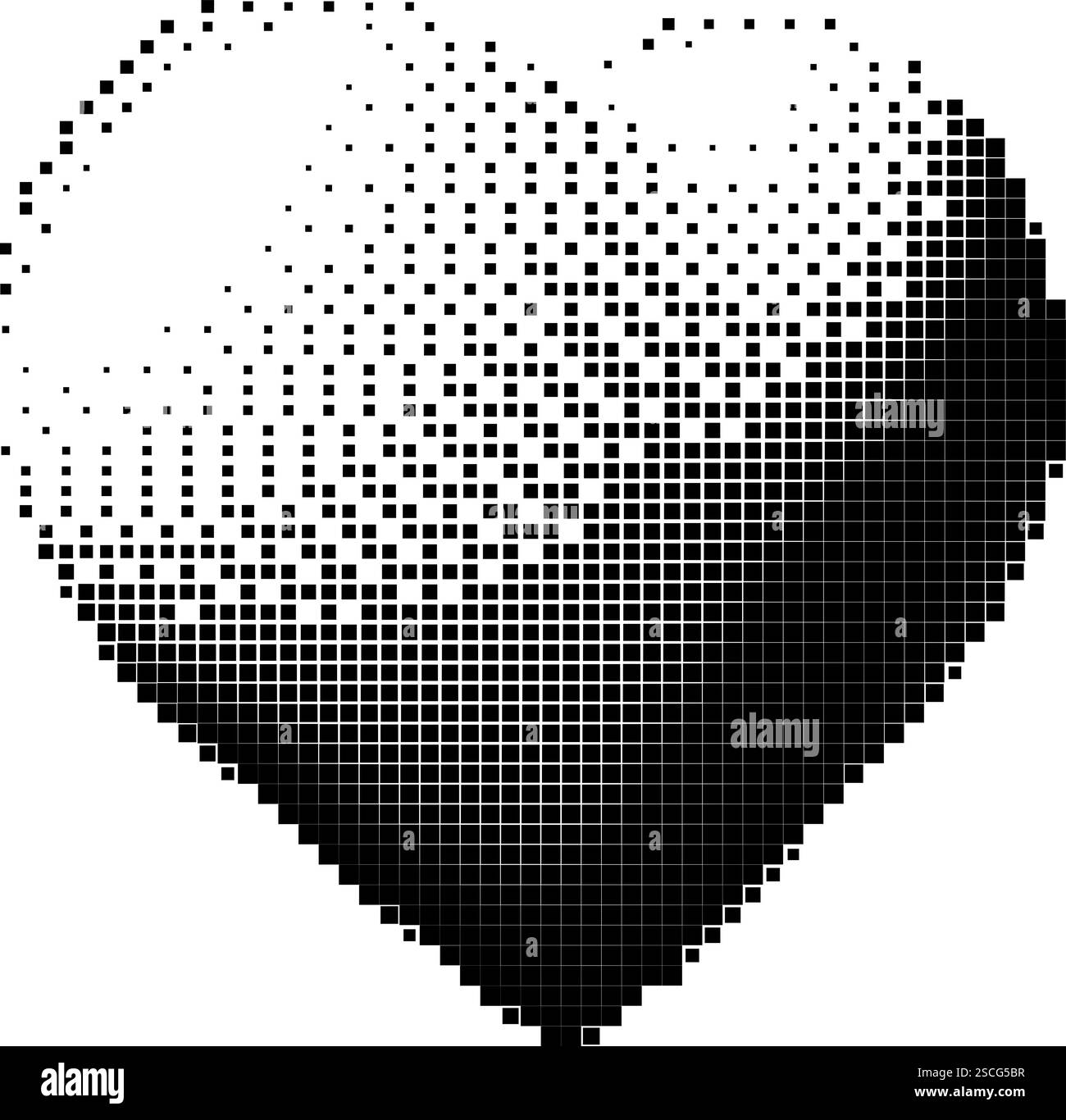 Icona a forma di pixel nero isolata sullo sfondo in stile 3D oldschool di un PC retrò Illustrazione Vettoriale