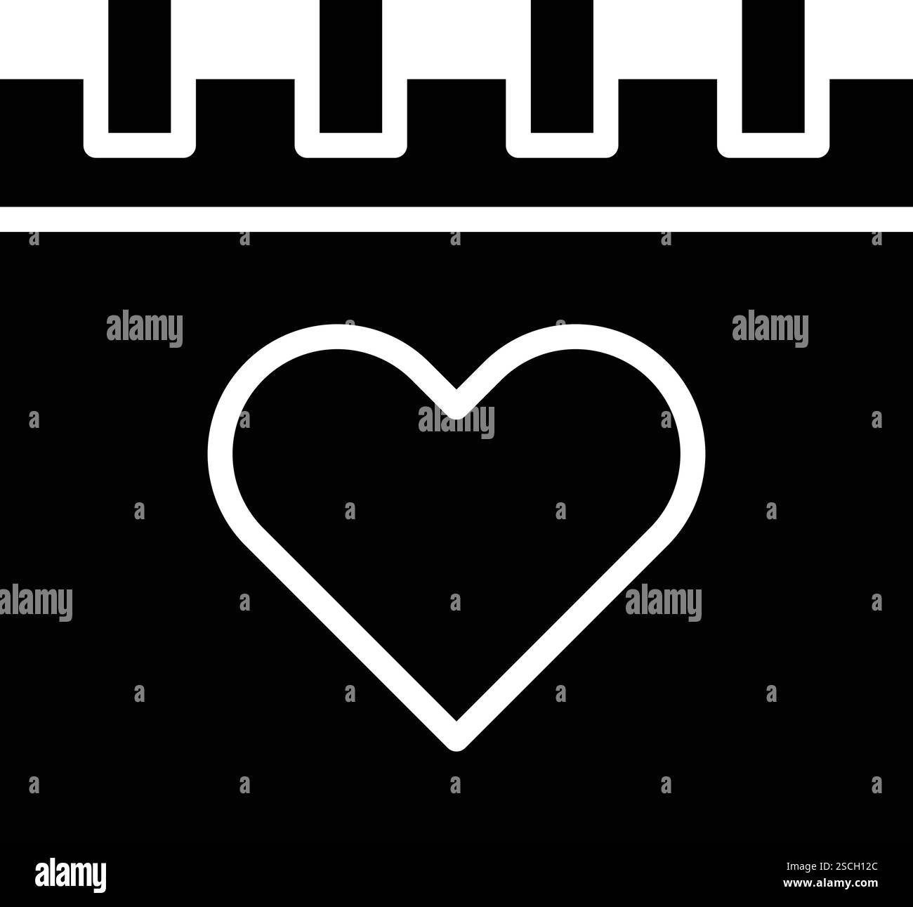 Illustrazione del design dell'icona vettoriale del giorno del matrimonio Illustrazione Vettoriale