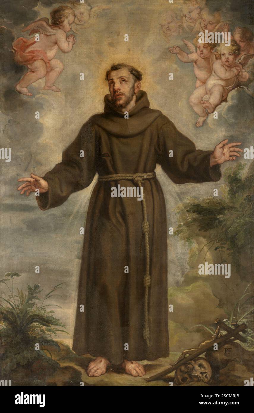 San Francesco di Assisi. Foto Stock