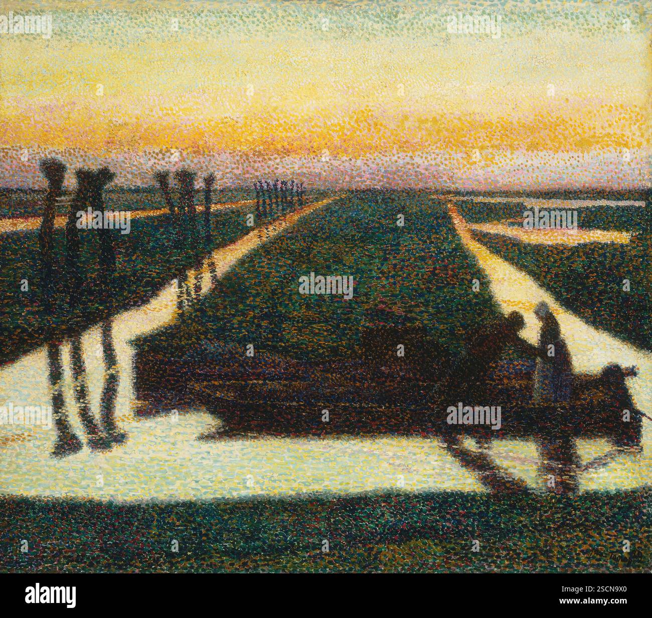 Broek a Waterland, 1889. Foto Stock