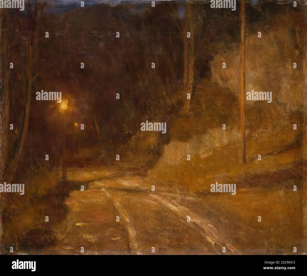 Lampada, 1900. Foto Stock