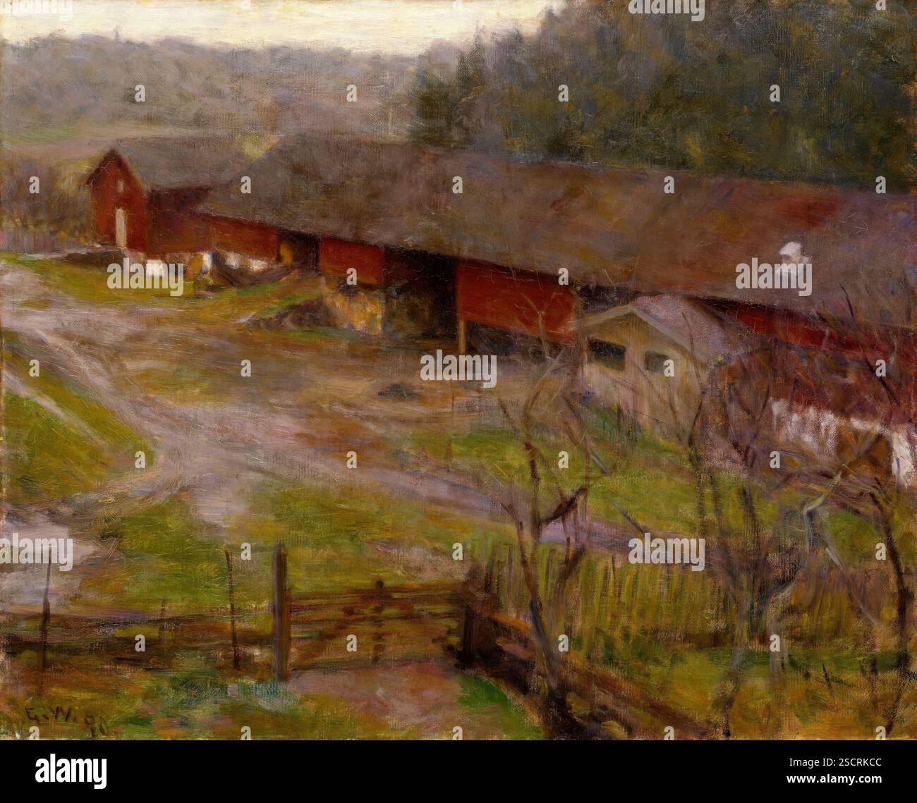 Autunno, 1890. Foto Stock