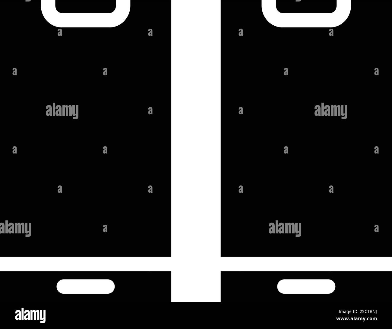 Illustrazione del design dell'icona Vector dei telefoni cellulari Illustrazione Vettoriale