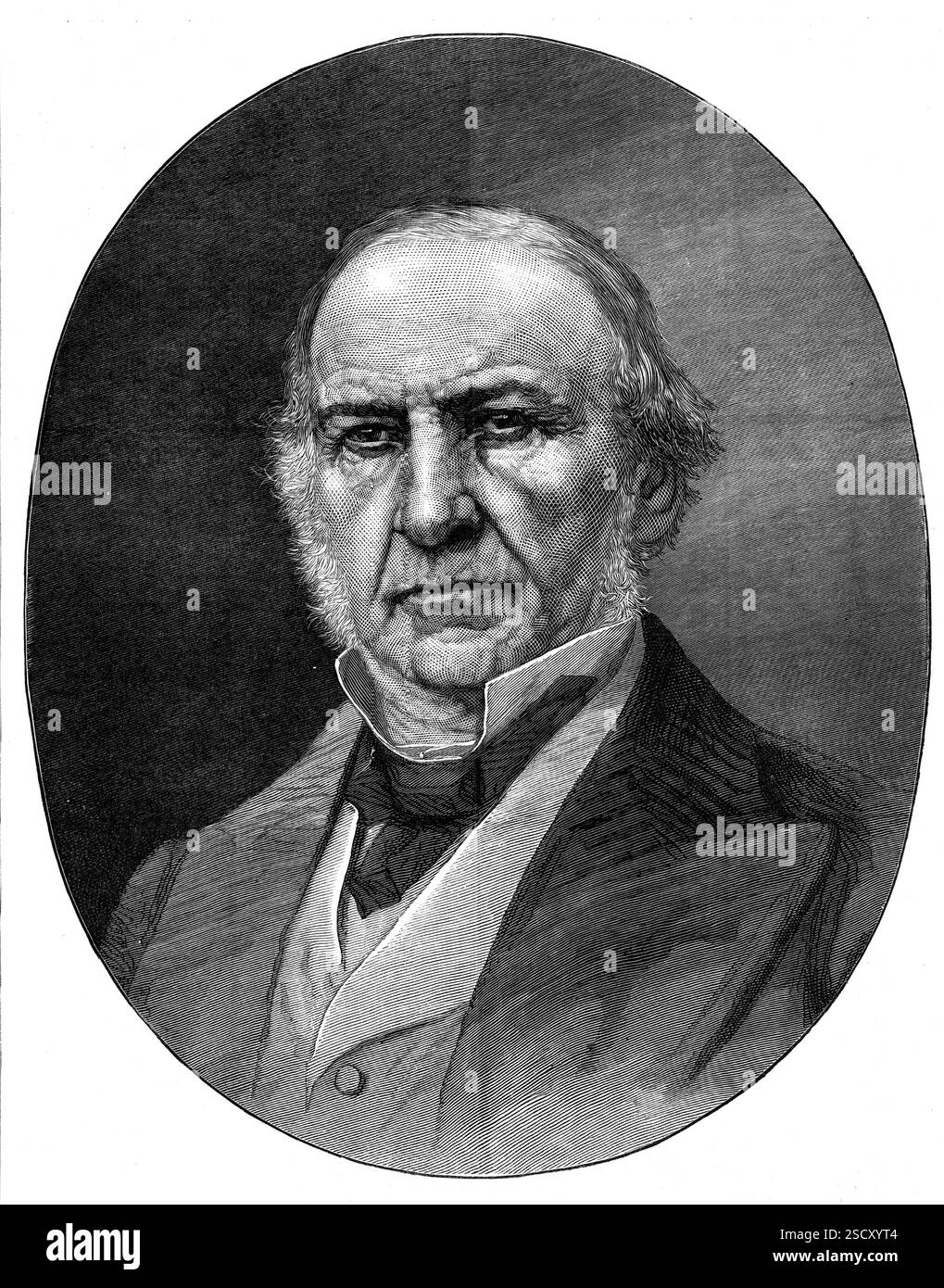 Signor Gladstone, 1880 anni. William Ewart Gladstone (1809-1898) è stato un politico britannico. In una carriera durata oltre 60 anni, è stato primo ministro del Regno Unito per 12 anni, distribuito su quattro mandati non consecutivi (il più di qualsiasi primo ministro britannico) a partire dal 1868 e fino al 1894. Fu anche Cancelliere dello Scacchiere quattro volte, per oltre 12 anni. È stato membro del Parlamento per 60 anni, dal 1832 al 1845 e dal 1847 al 1895; durante questo periodo ha rappresentato un totale di cinque collegi elettorali. Da "Illustrated London News", 1880. Foto Stock