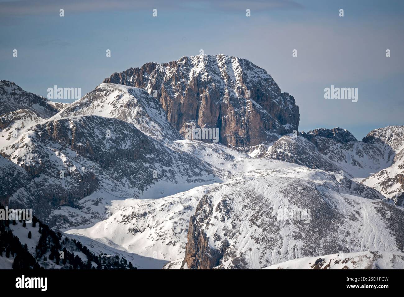 Marmolada, alto Adige, Nord Italia Foto Stock