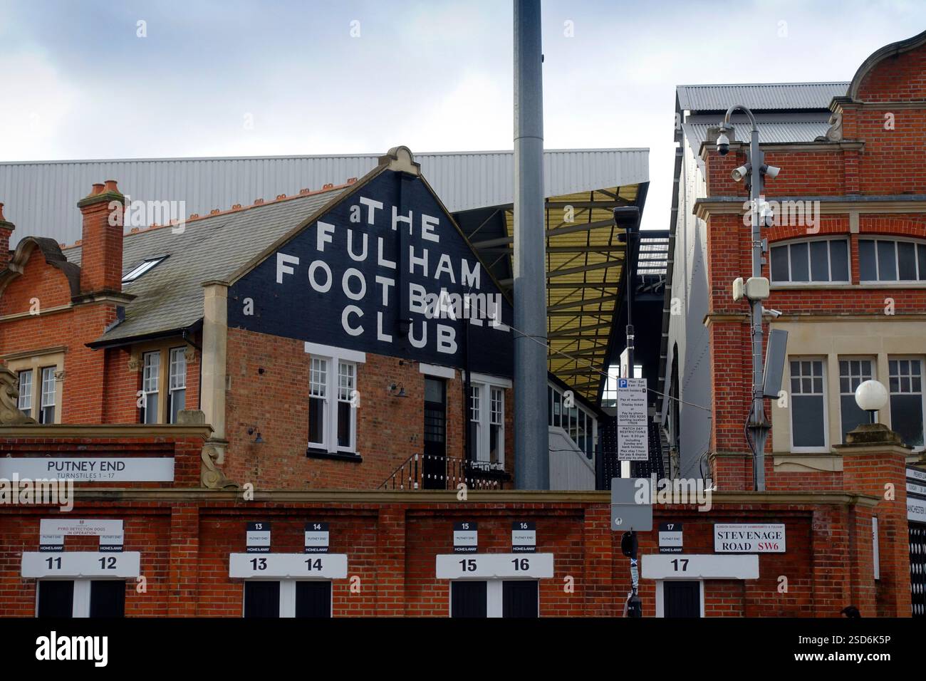 Craven Cottage, Fulham FC, Londra Foto Stock
