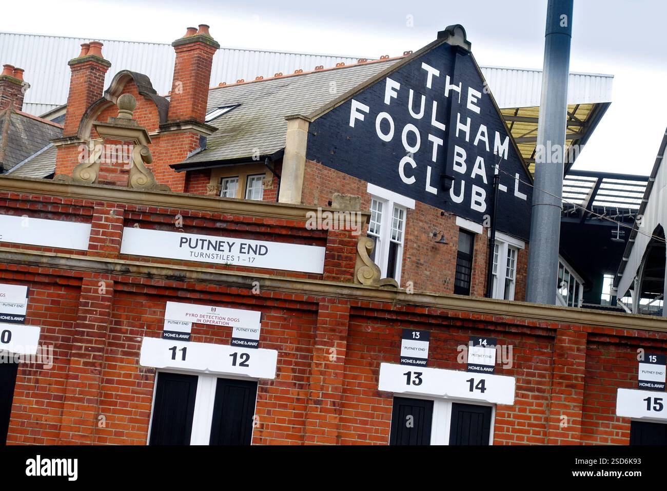 Craven Cottage, Fulham FC, Londra Foto Stock