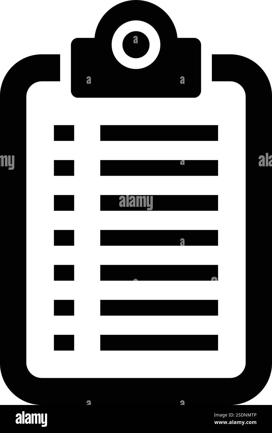Illustrazione del progetto dell'icona del vettore degli Appunti Illustrazione Vettoriale