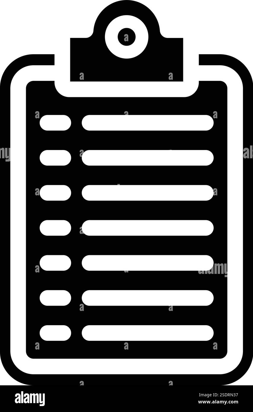 Attività icona vettoriale illustrazione di progetto Illustrazione Vettoriale