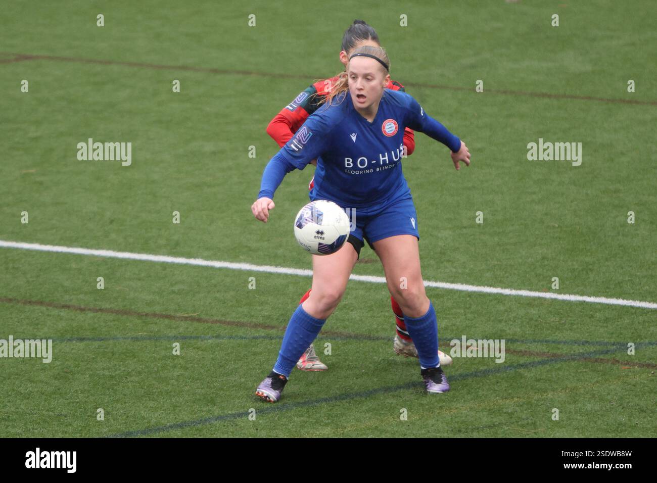Southampton Women FC vs Worthing Women FC fa Women's National League FAWNL a Winklebury, Basingstoke, Hampshire, Regno Unito Foto Stock
