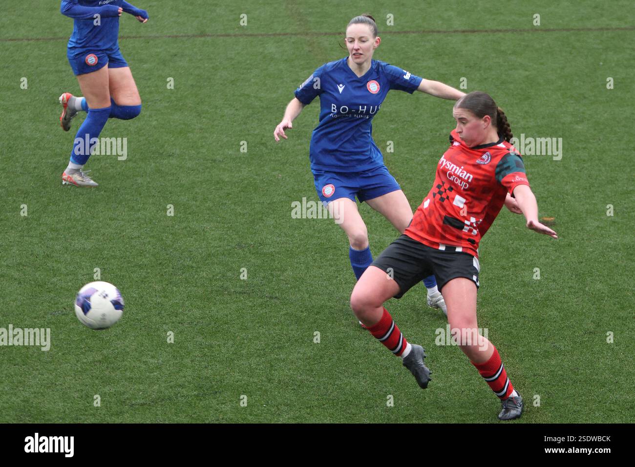 Southampton Women FC vs Worthing Women FC fa Women's National League FAWNL a Winklebury, Basingstoke, Hampshire, Regno Unito Foto Stock