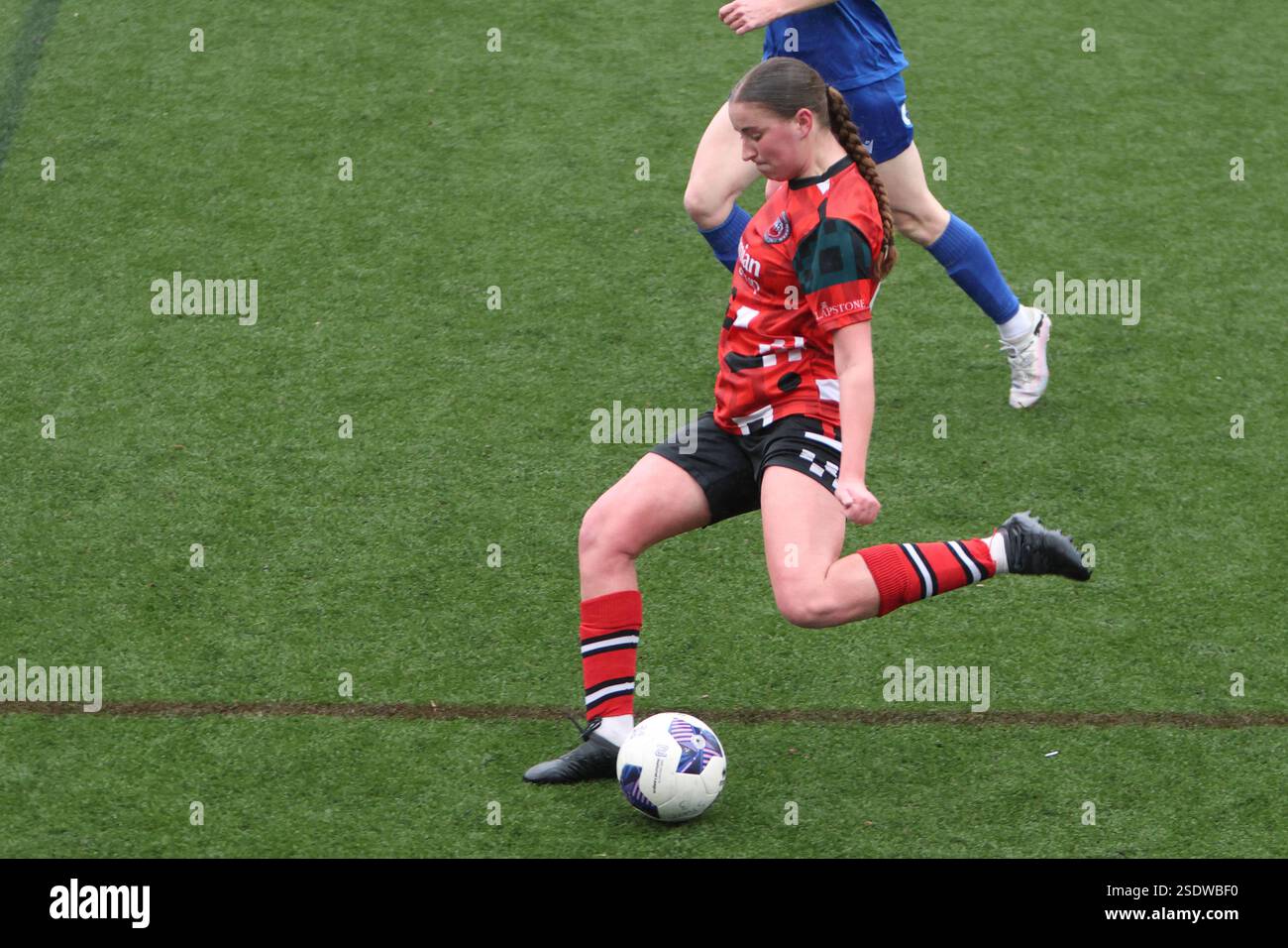 Southampton Women FC vs Worthing Women FC fa Women's National League FAWNL a Winklebury, Basingstoke, Hampshire, Regno Unito Foto Stock