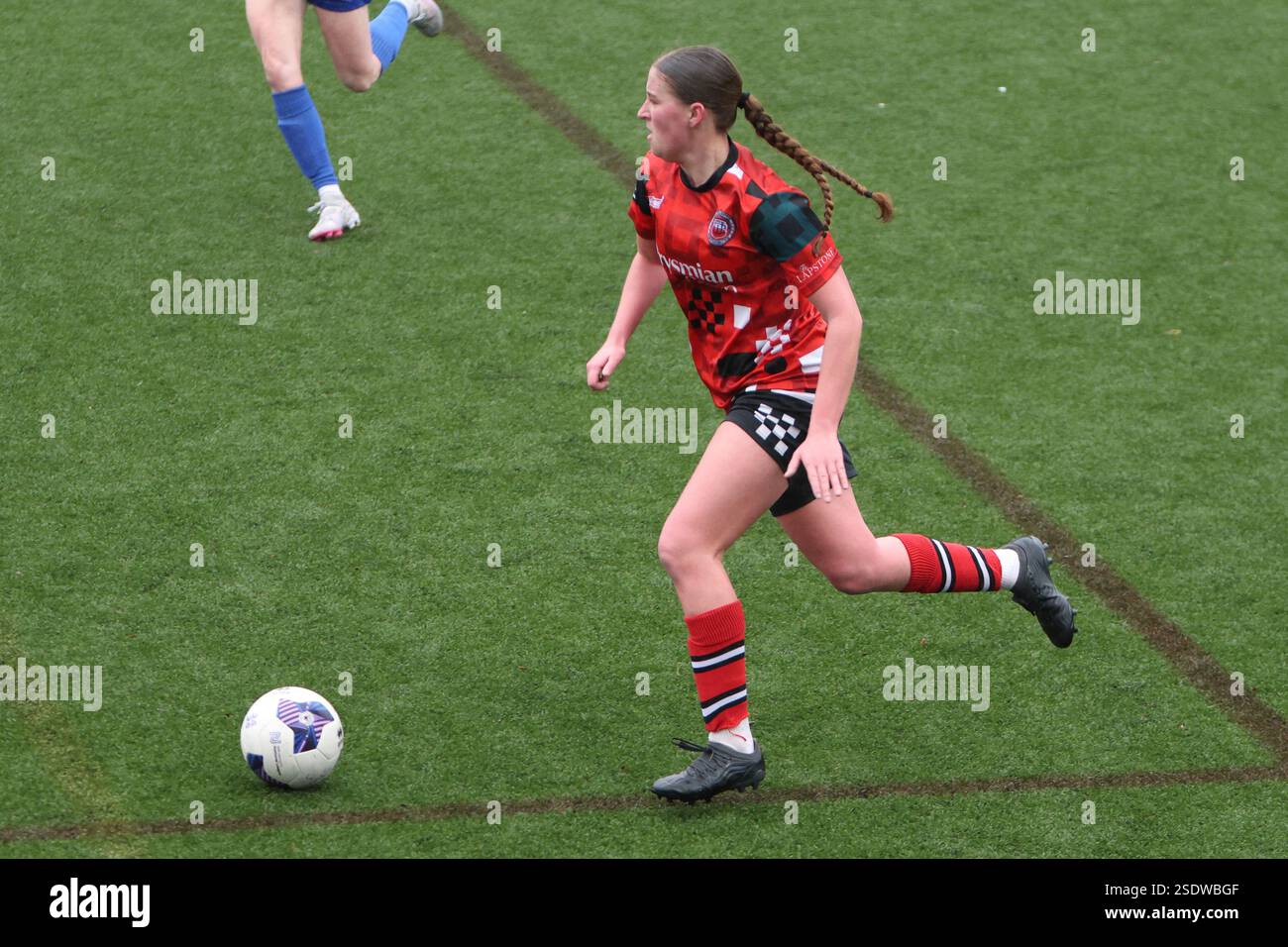 Southampton Women FC vs Worthing Women FC fa Women's National League FAWNL a Winklebury, Basingstoke, Hampshire, Regno Unito Foto Stock