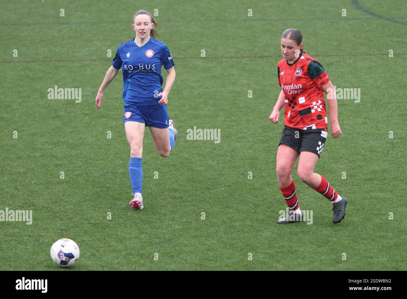 Southampton Women FC vs Worthing Women FC fa Women's National League FAWNL a Winklebury, Basingstoke, Hampshire, Regno Unito Foto Stock