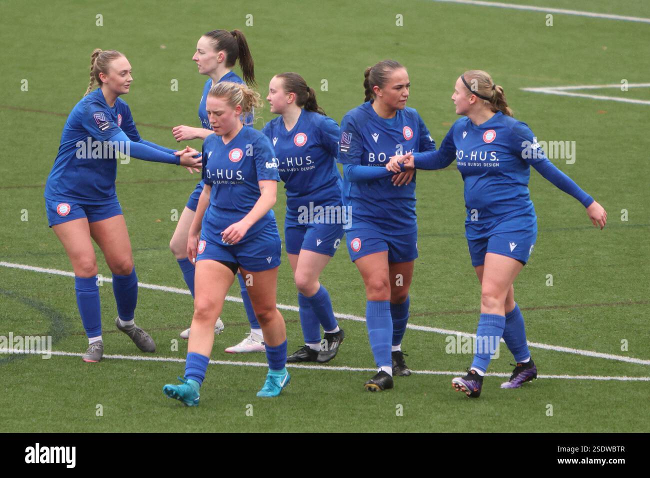 Southampton Women FC vs Worthing Women FC fa Women's National League FAWNL a Winklebury, Basingstoke, Hampshire, Regno Unito Foto Stock