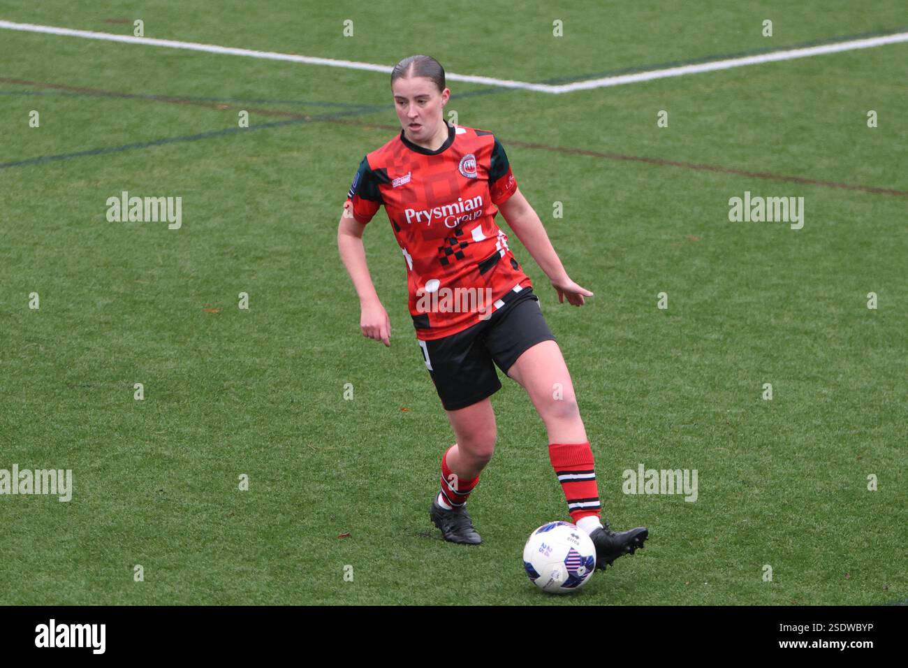 Southampton Women FC vs Worthing Women FC fa Women's National League FAWNL a Winklebury, Basingstoke, Hampshire, Regno Unito Foto Stock