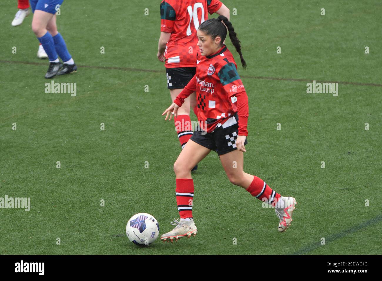 Southampton Women FC vs Worthing Women FC fa Women's National League FAWNL a Winklebury, Basingstoke, Hampshire, Regno Unito Foto Stock