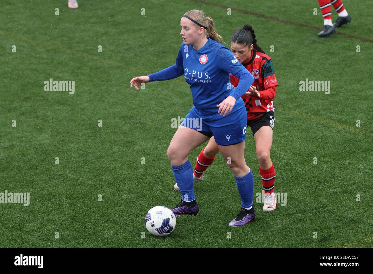 Southampton Women FC vs Worthing Women FC fa Women's National League FAWNL a Winklebury, Basingstoke, Hampshire, Regno Unito Foto Stock