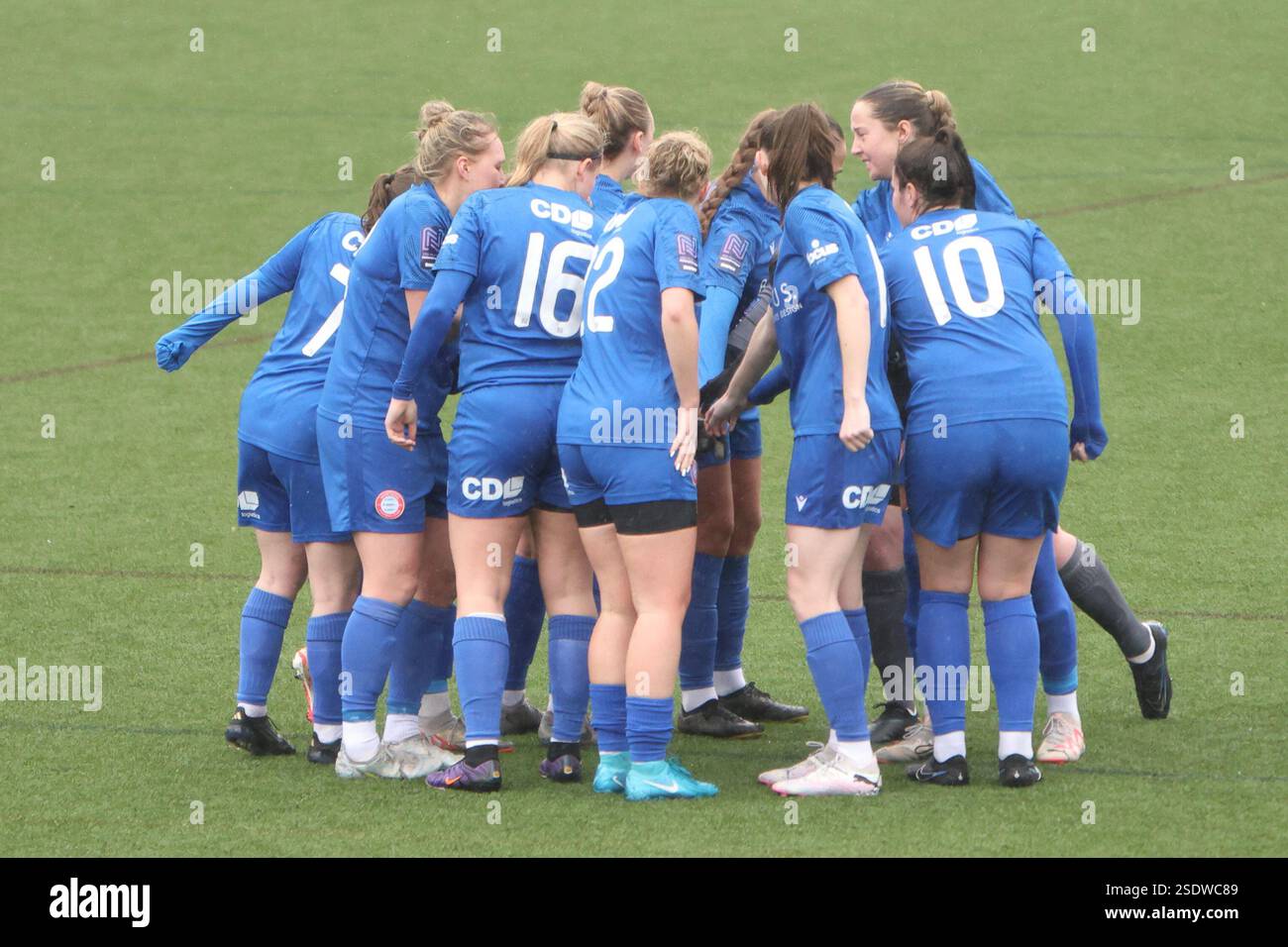 Southampton Women FC vs Worthing Women FC fa Women's National League FAWNL a Winklebury, Basingstoke, Hampshire, Regno Unito Foto Stock