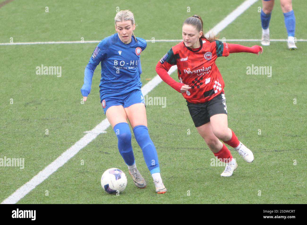 Southampton Women FC vs Worthing Women FC fa Women's National League FAWNL a Winklebury, Basingstoke, Hampshire, Regno Unito Foto Stock
