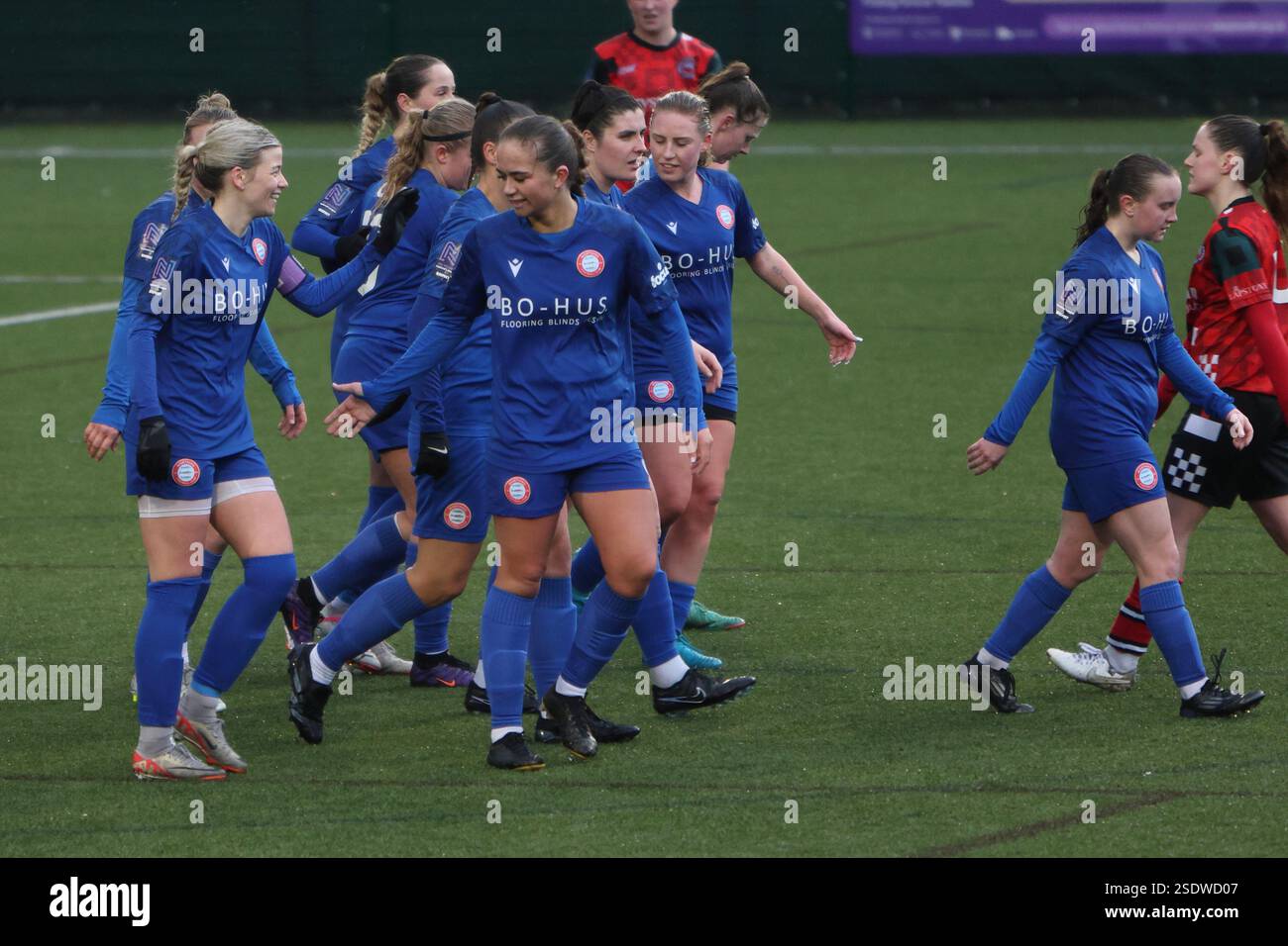 Southampton Women FC vs Worthing Women FC fa Women's National League FAWNL a Winklebury, Basingstoke, Hampshire, Regno Unito Foto Stock