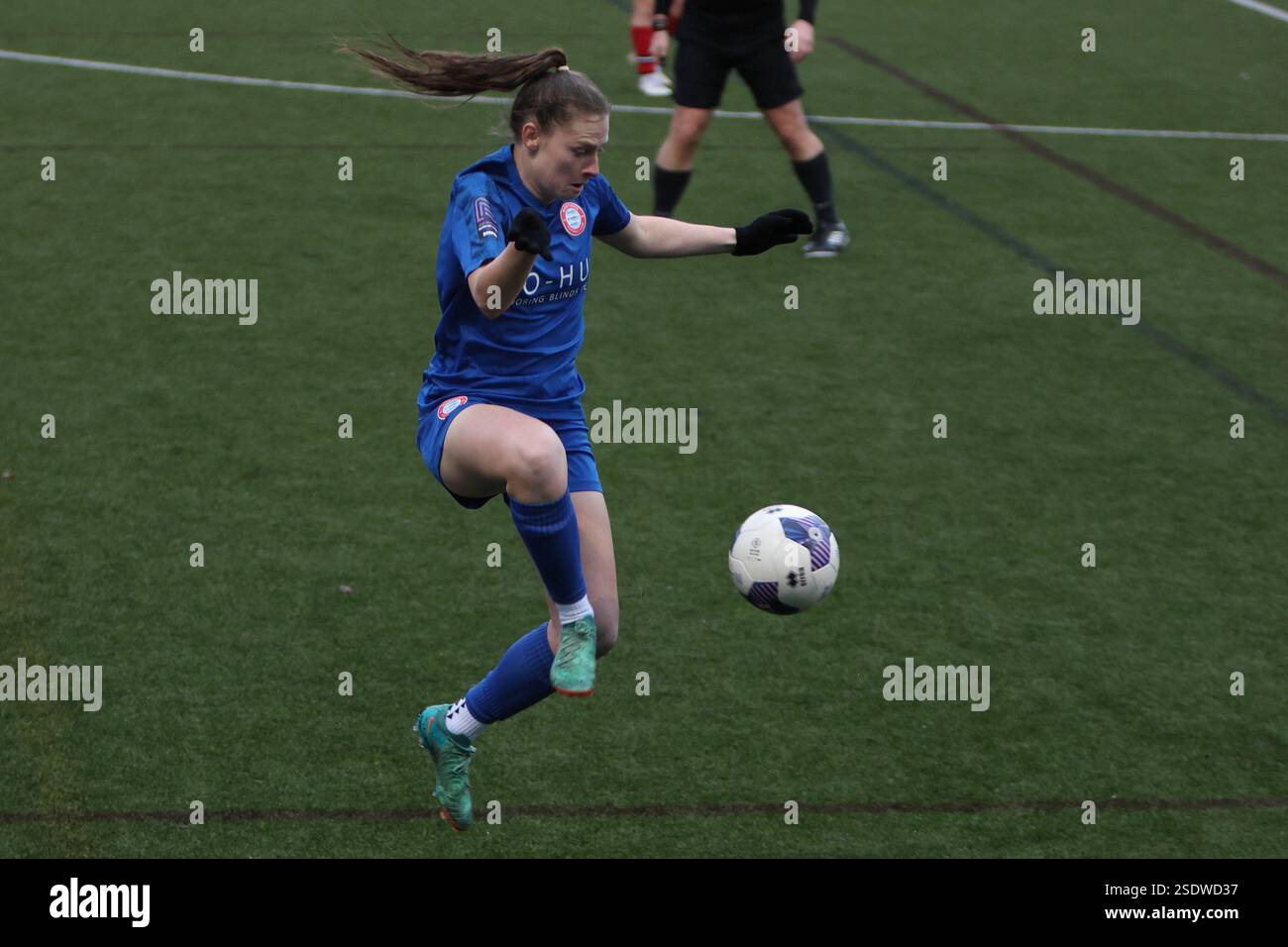 Southampton Women FC vs Worthing Women FC fa Women's National League FAWNL a Winklebury, Basingstoke, Hampshire, Regno Unito Foto Stock
