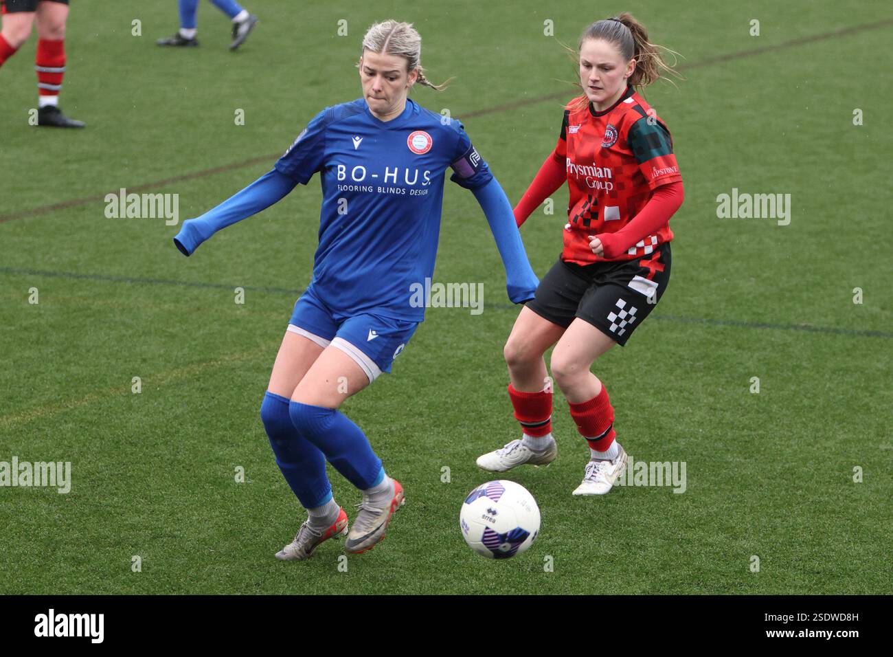 Southampton Women FC vs Worthing Women FC fa Women's National League FAWNL a Winklebury, Basingstoke, Hampshire, Regno Unito Foto Stock