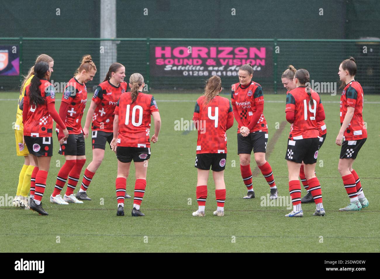 Southampton Women FC vs Worthing Women FC fa Women's National League FAWNL a Winklebury, Basingstoke, Hampshire, Regno Unito Foto Stock