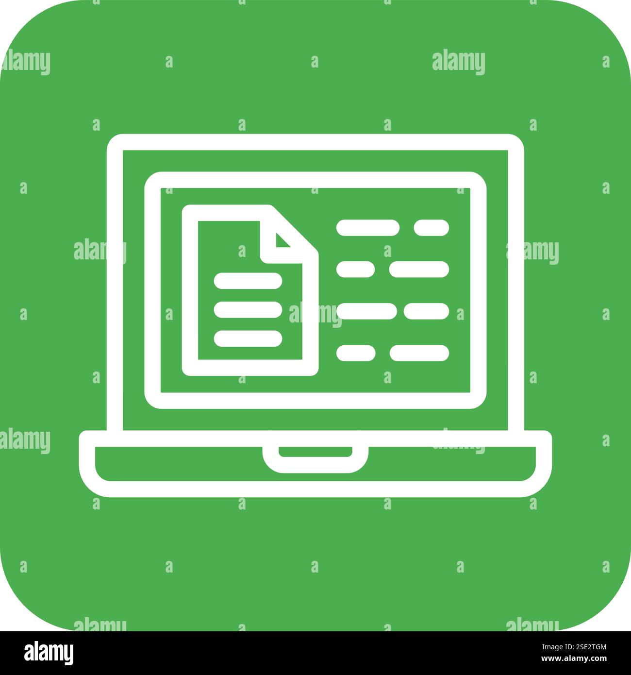 Report online illustrazione del progetto dell'icona del vettore Illustrazione Vettoriale