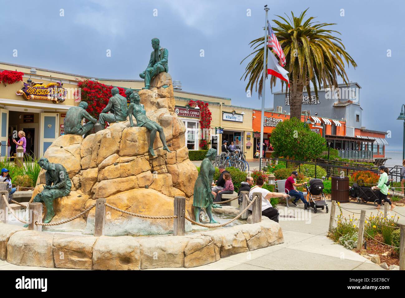 Monterey, USA, 3 giugno 2024 Aquarium on the Pacific Ocean Foto Stock