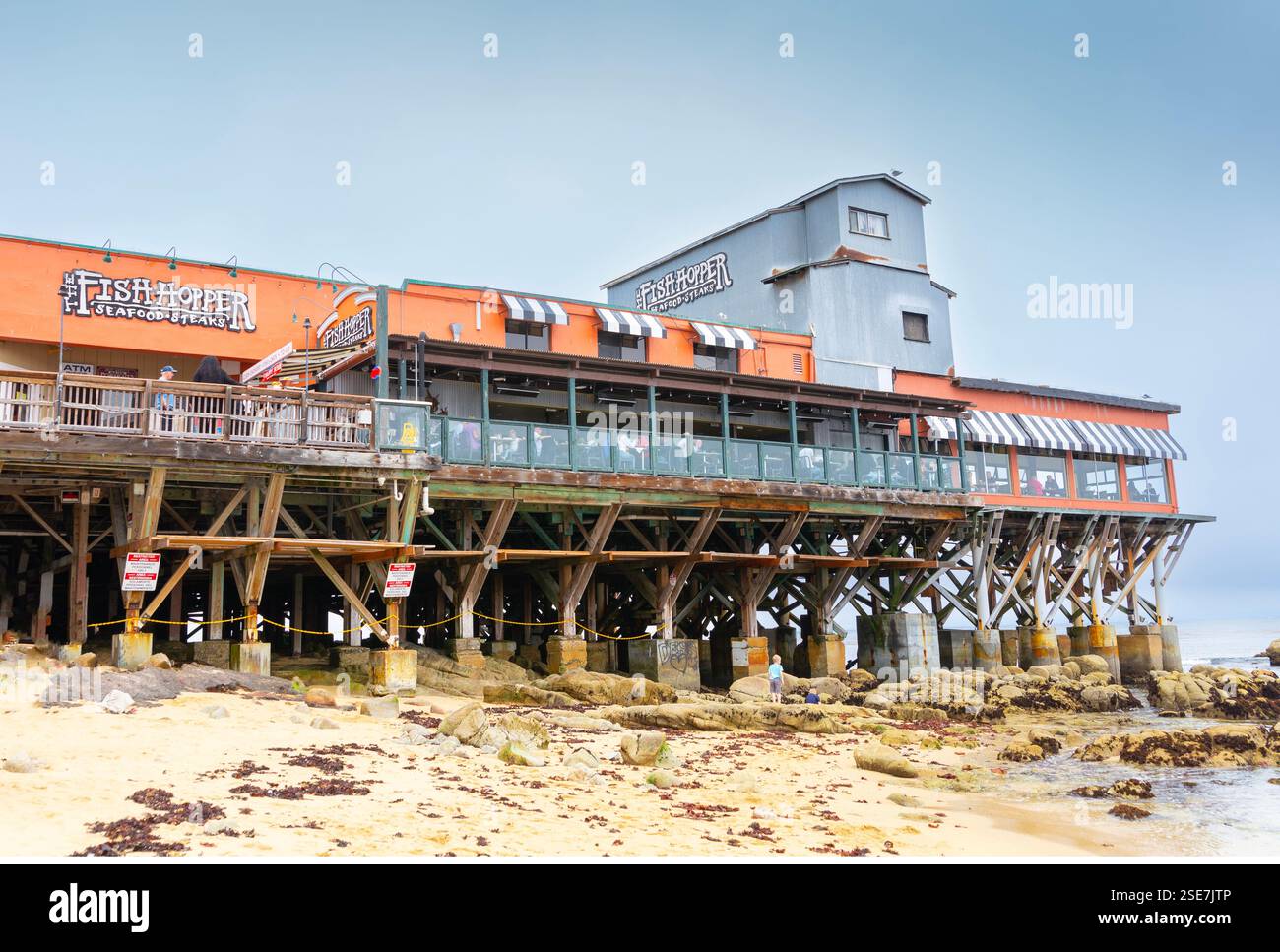 Monterey, USA, 3 giugno 2024 Aquarium on the Pacific Ocean Foto Stock
