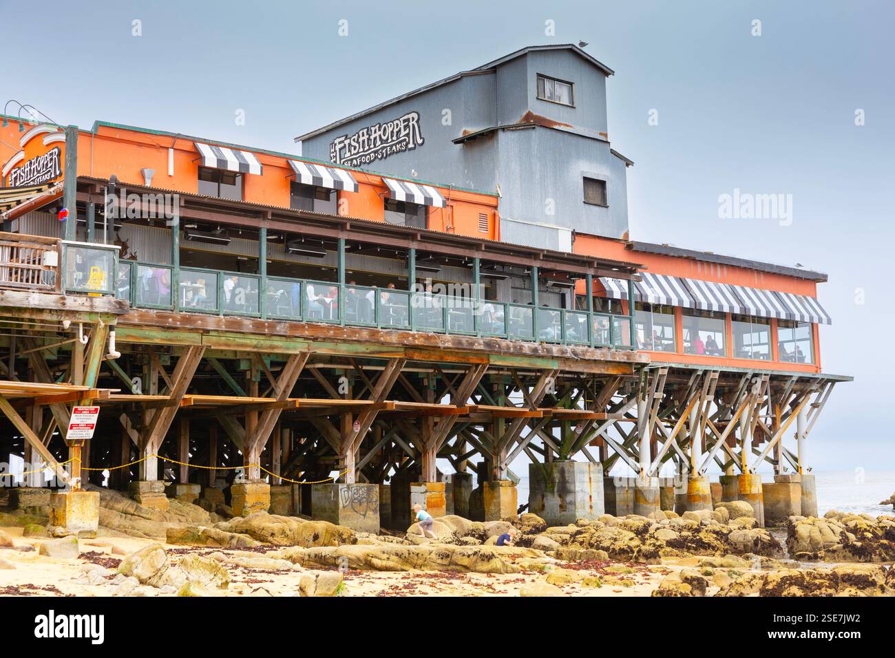 Monterey, USA, 3 giugno 2024 Aquarium on the Pacific Ocean Foto Stock