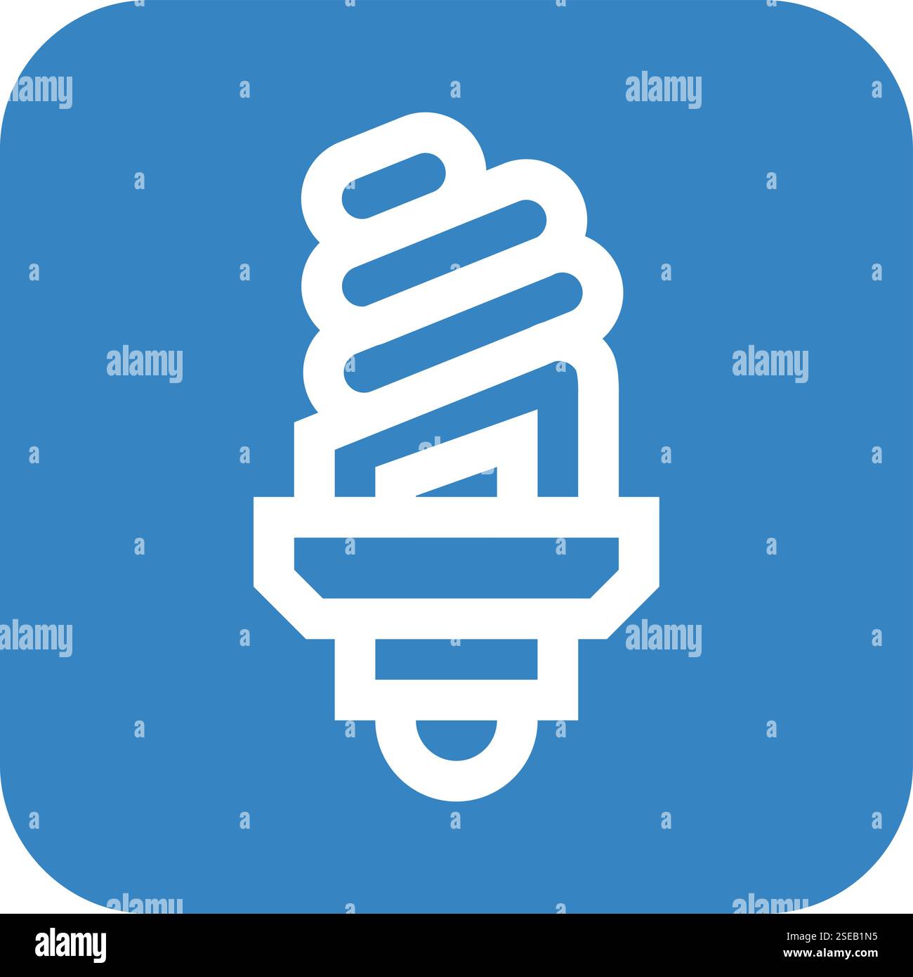 Illustrazione di progettazione dell'icona del vettore di risparmio energetico Illustrazione Vettoriale