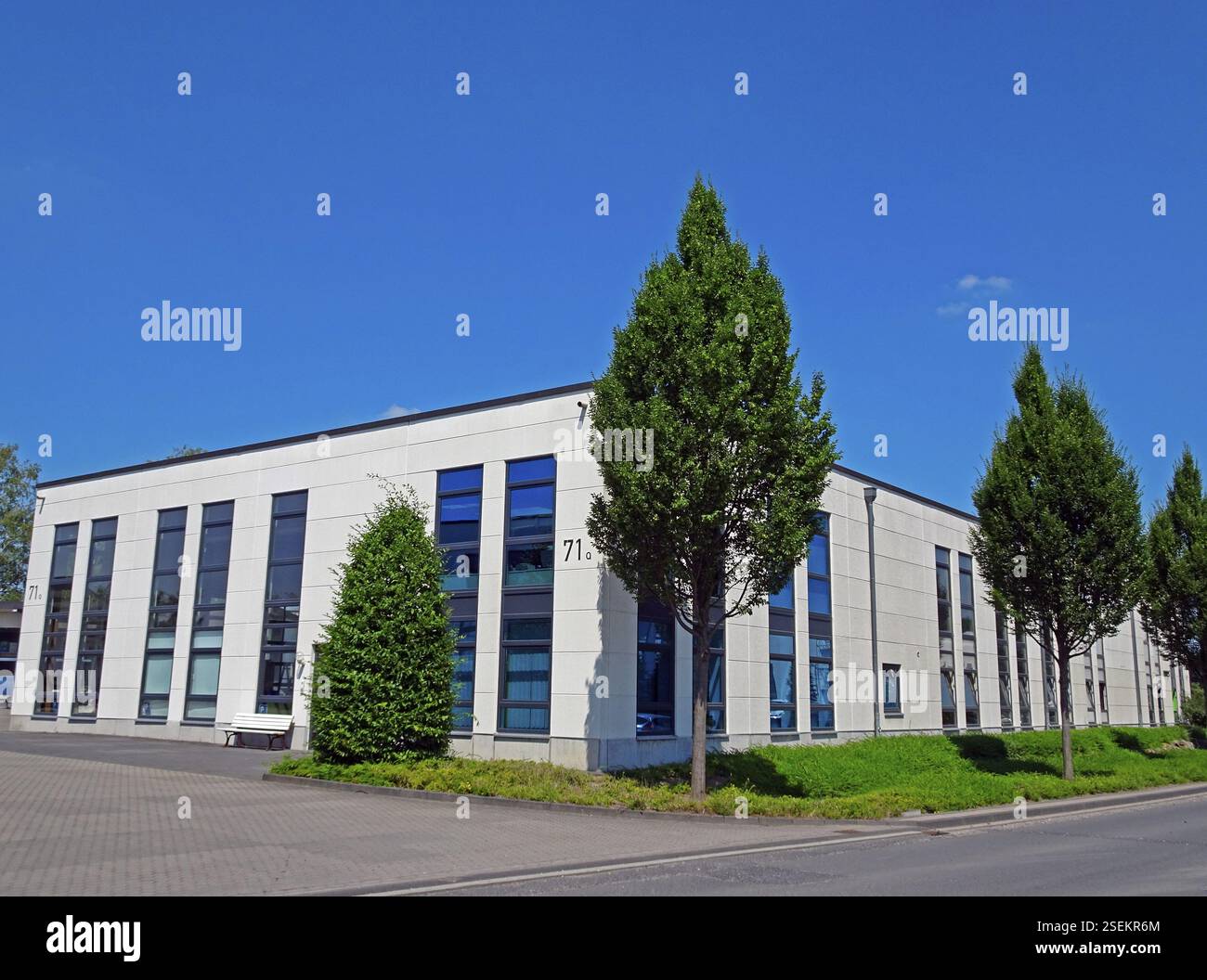 Troisdorf, impresa commerciale Foto Stock