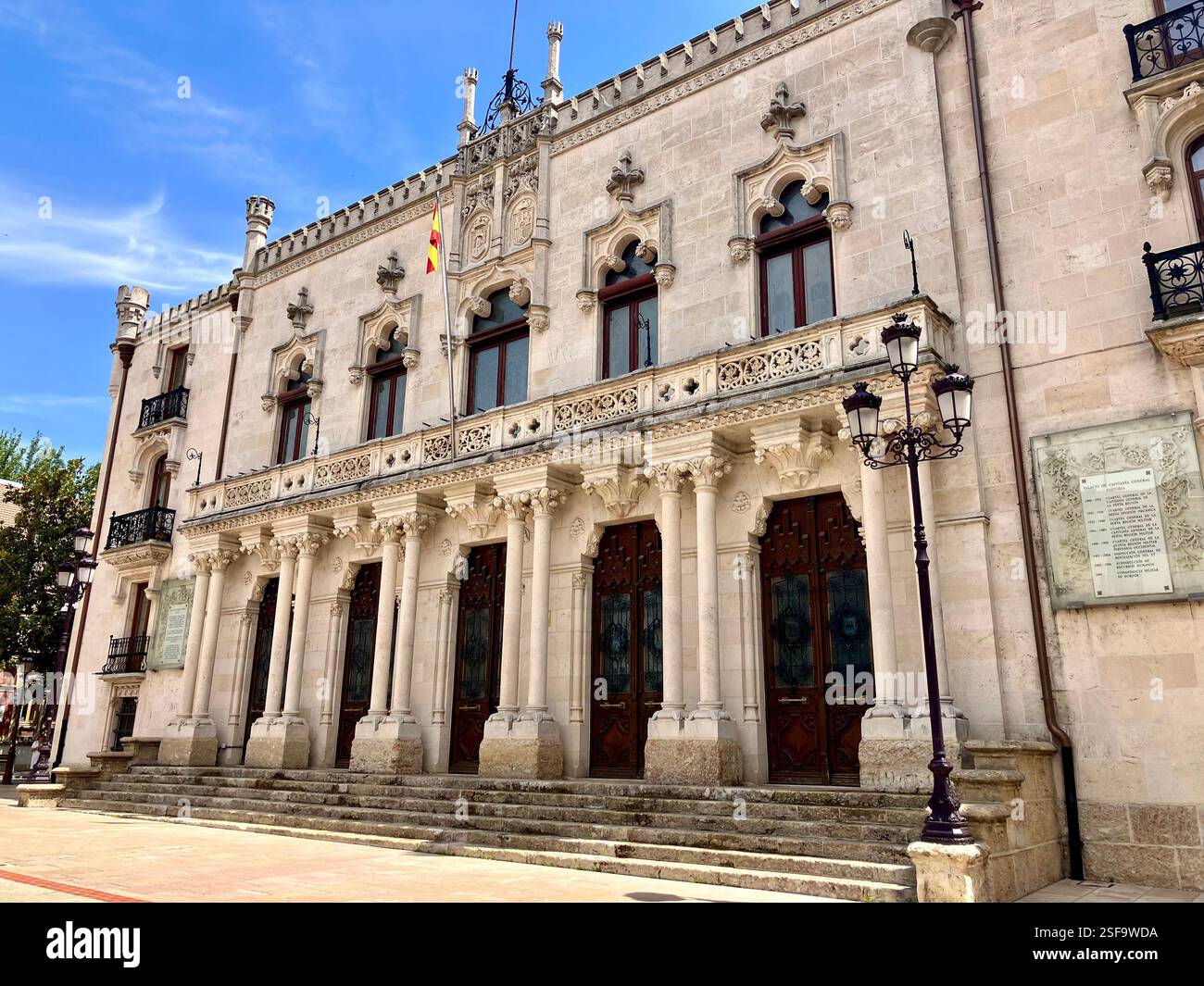 Palacio de Capitanía, Burgos, Spagna Foto Stock
