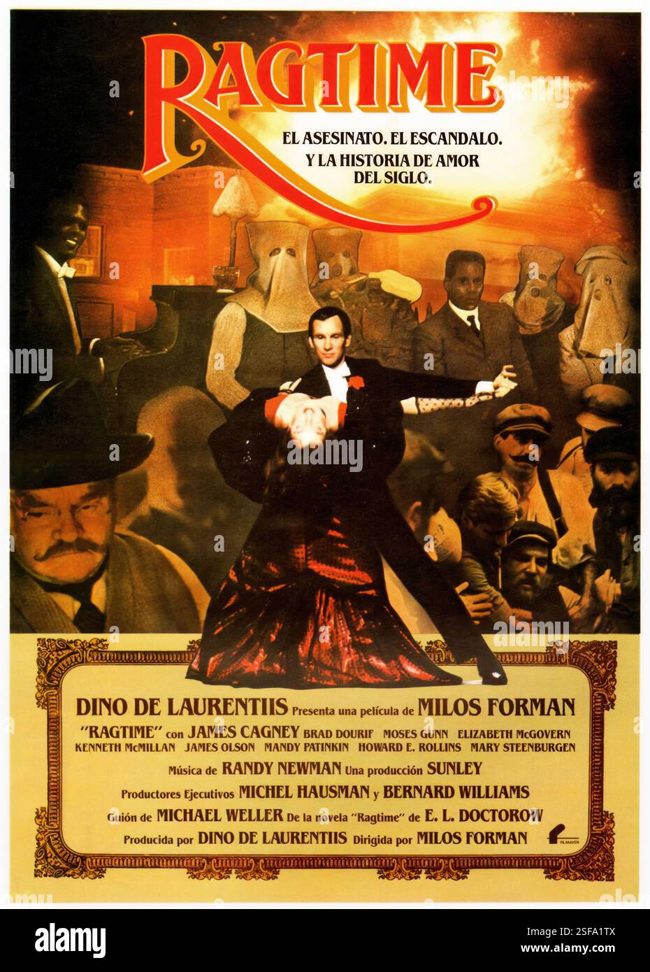 RAGTIME (1981), diretto da MILOS FORMAN. Credito: FOTO/album DI IMPORTANZA FONDAMENTALE Foto Stock