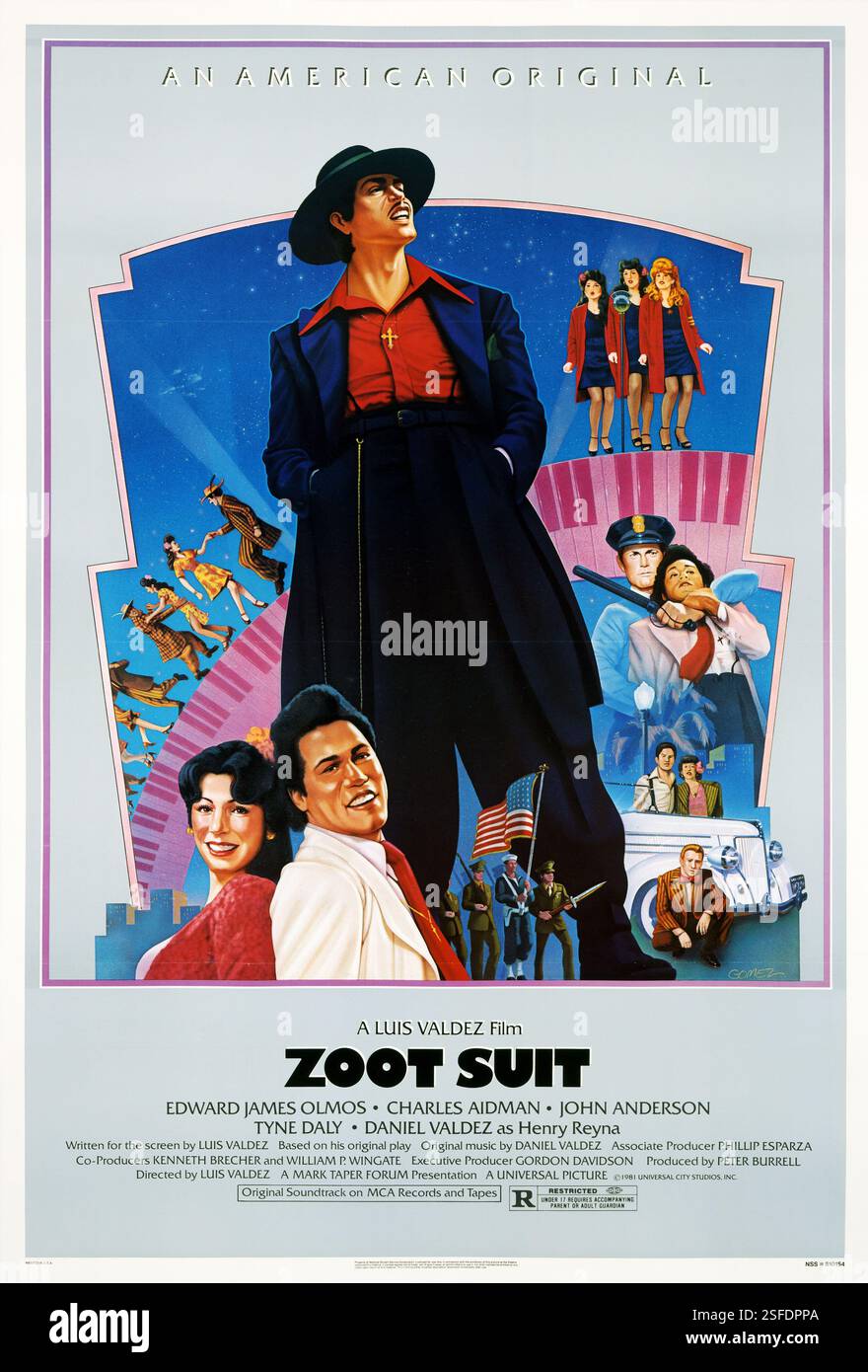 ZOOT SUIT (1981), diretto da LUIS VALDEZ. Credito: FOTO UNIVERSALI / album Foto Stock