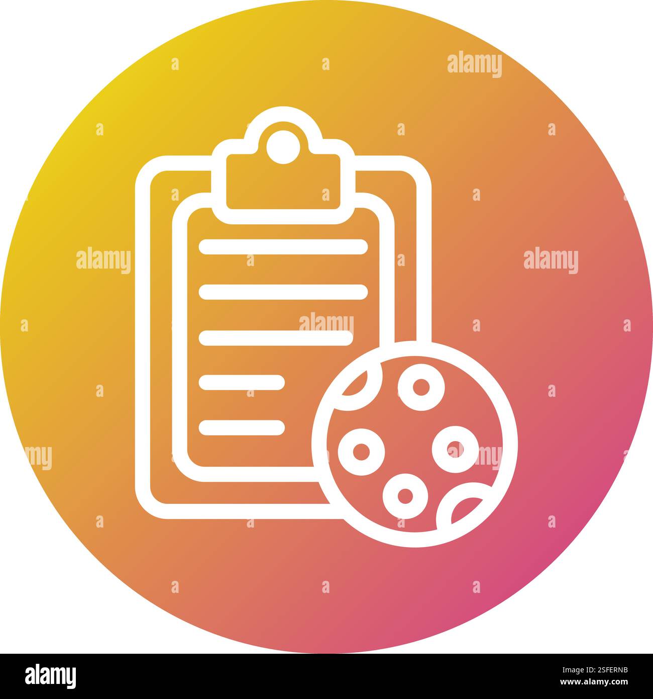 Illustrazione del progetto dell'icona del vettore di rapporto Illustrazione Vettoriale
