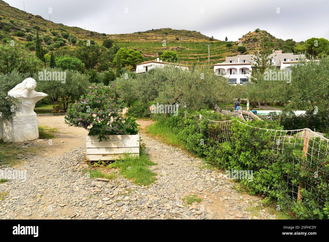 Cala Jóncols. Comune di Rose, Parco naturale di Cap de Creus, Alt Empordà, Girona, Catalogna, Spagna. Foto Stock