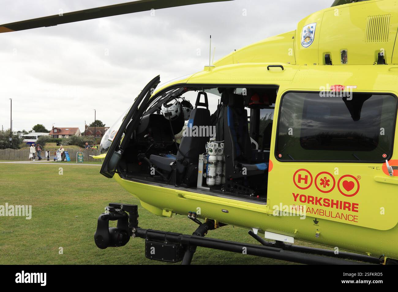 Yorkshire Air AmbulanceEmergency soccorso aereo Foto Stock