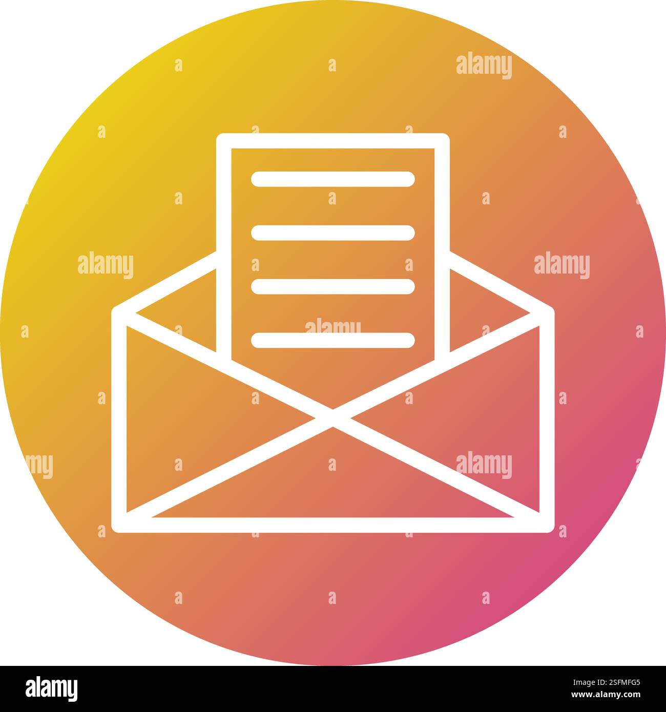 Illustrazione di progettazione dell'icona vettore inviluppo Illustrazione Vettoriale
