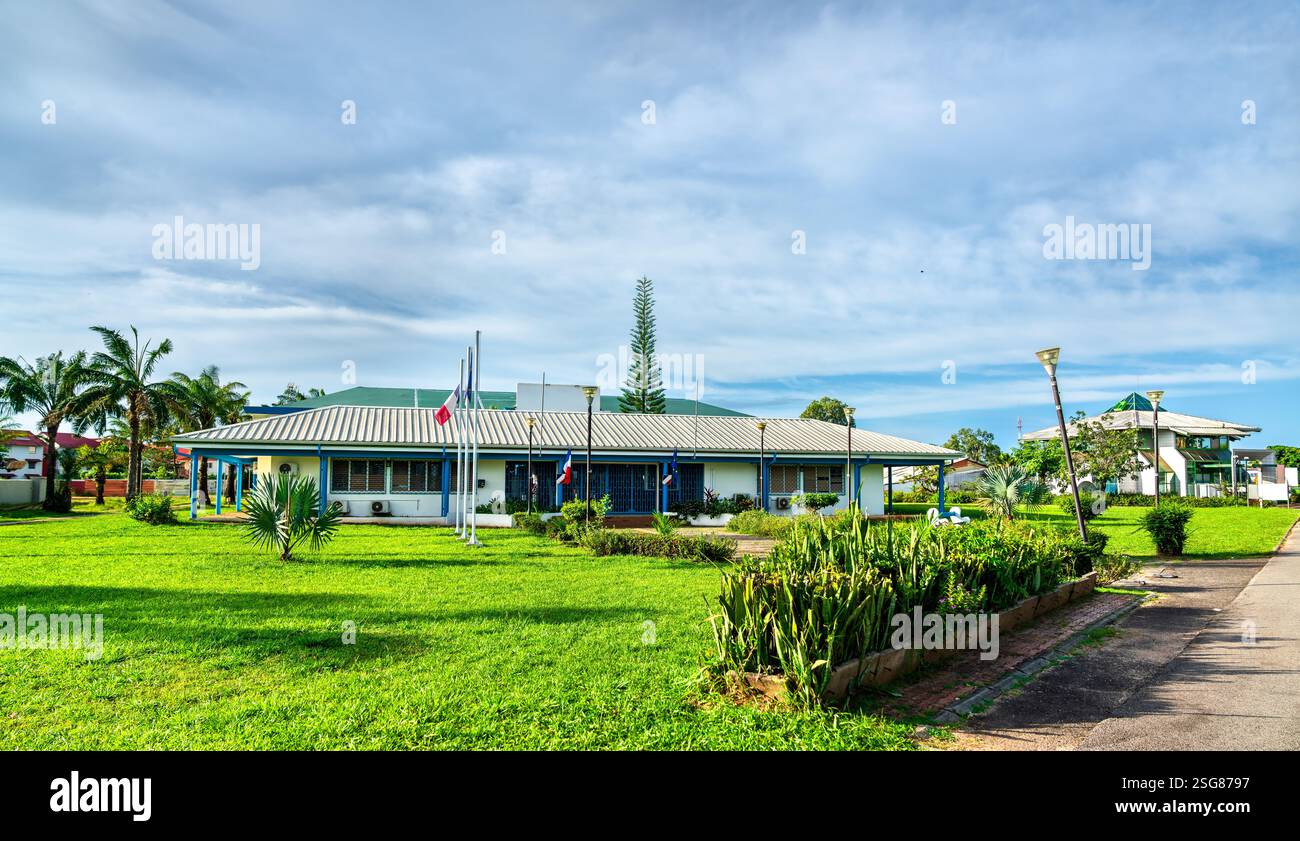 Municipio di Kourou nella Guyana francese, Sud America Foto Stock